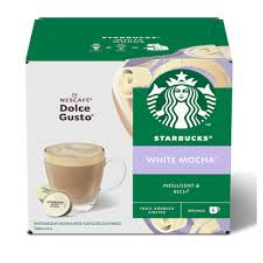 STARBUCKS DOLCE GUSTO WHITE MOCHA 123G